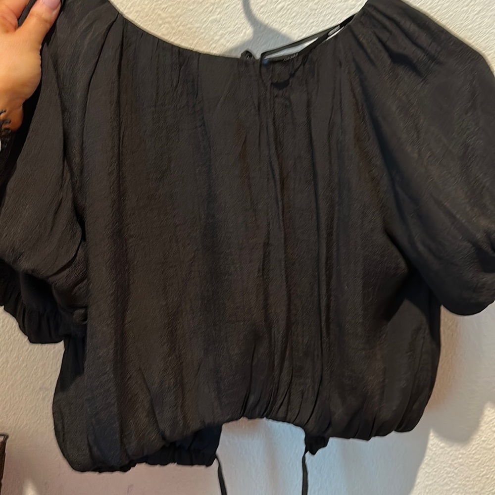 Forever 21 Black Crop Top